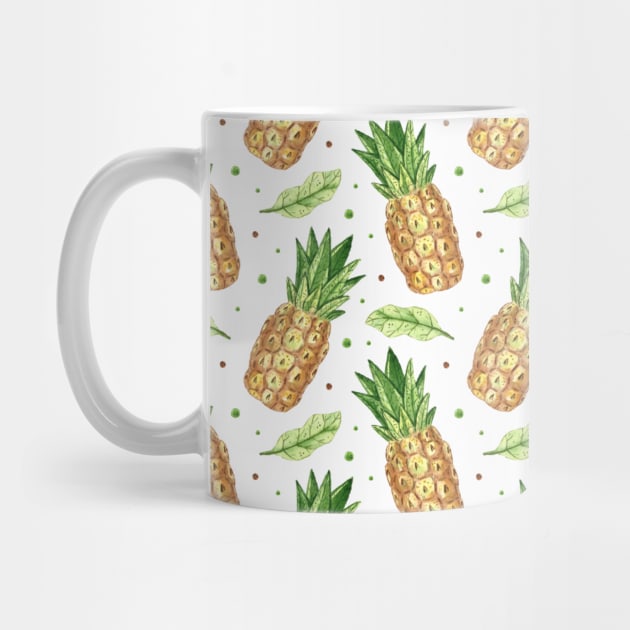 Pineapple Exotic Pattern by gronly